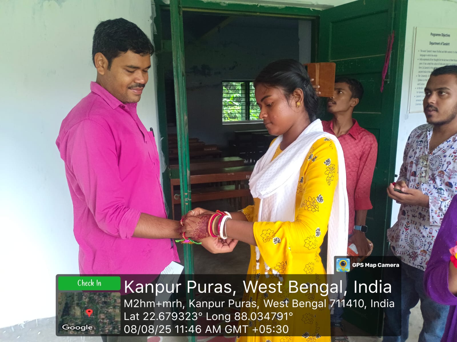 Rakhi Bandhan Utsav celebrated by students